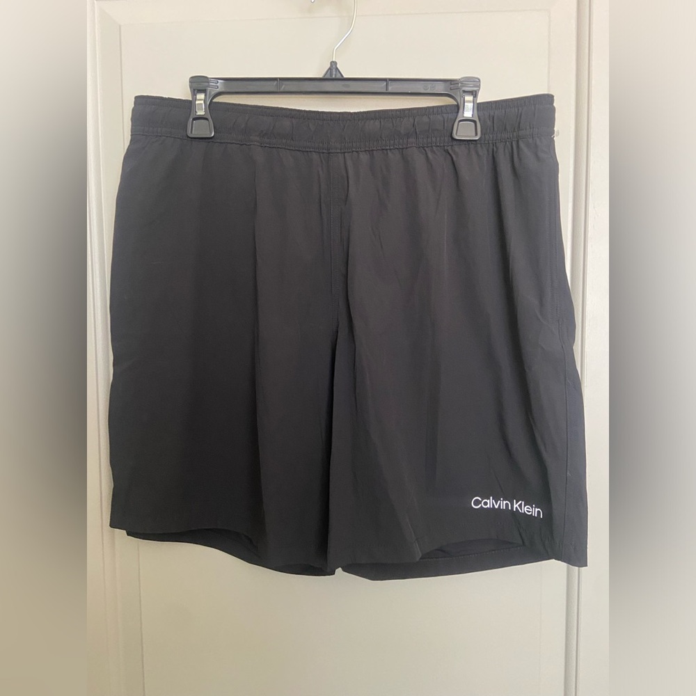 Calvin Klein, SWIMWEAR, Black Short, Sport, size L